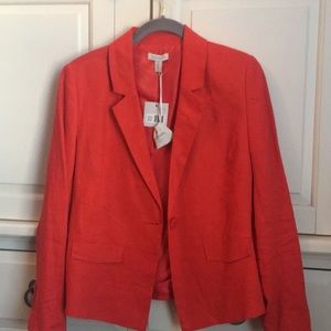 Orange Madison blazer NWT